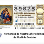 A la venta décimos para el sorteo de Lotería de Navidad de la Hermandad de Alcalá de Guadaira
